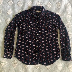 Ann Taylor LOFT Button-up Shirt, XS